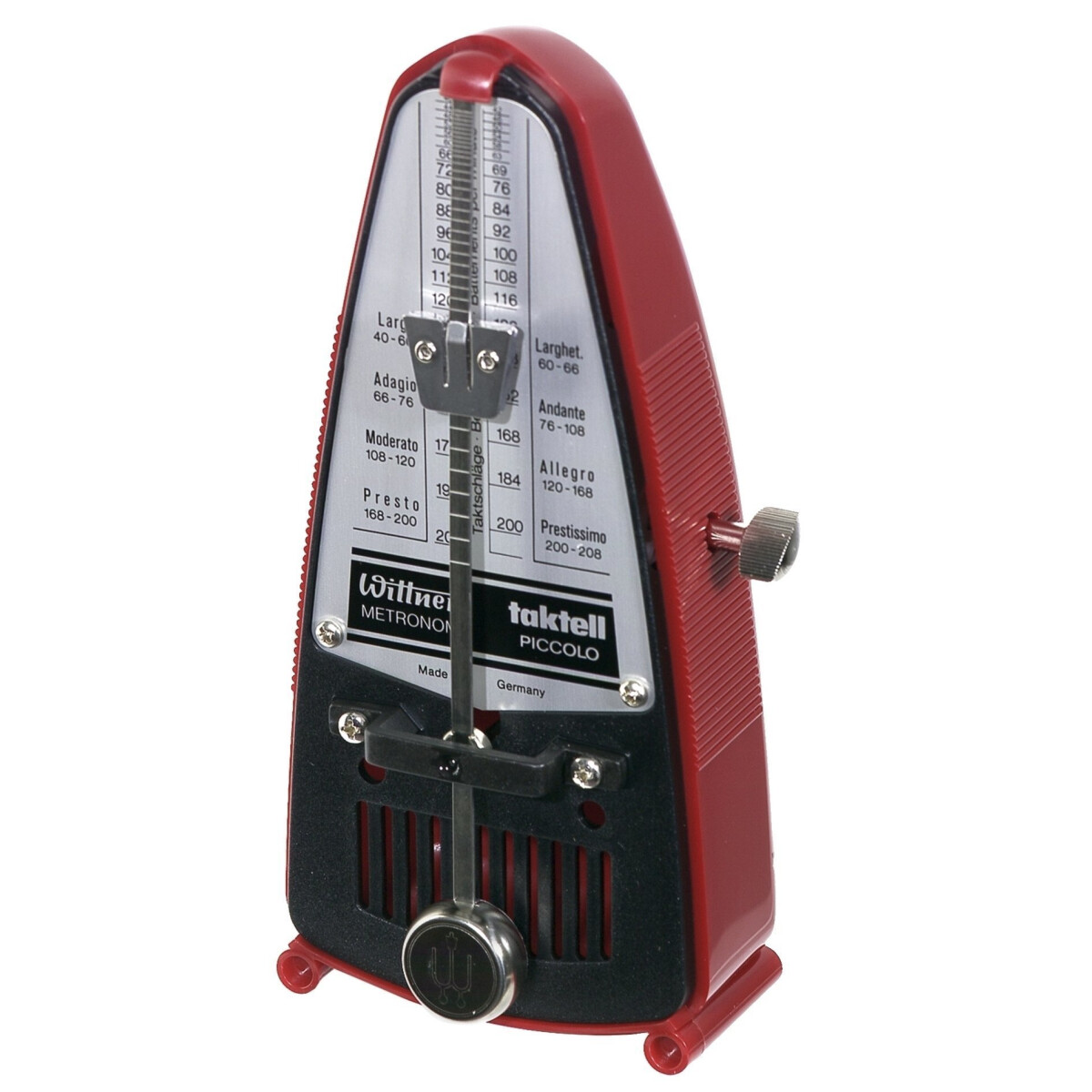Wittner metronome taktell piccolo 834 ruby ??red