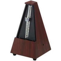 Wittner metronome pyramid shape 845111 mahogany grain