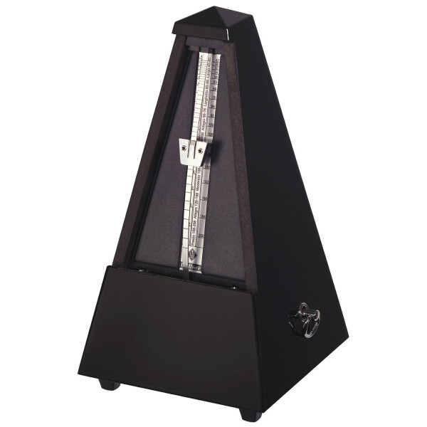 Wittner metronome pyramid shape 806K black. High gloss