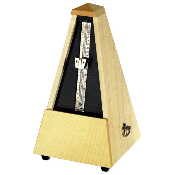 Wittner metronome pyramid shape 807A natural maple, matt