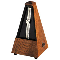 Wittner metronome pyramid shape 808 oak brown. Frosted