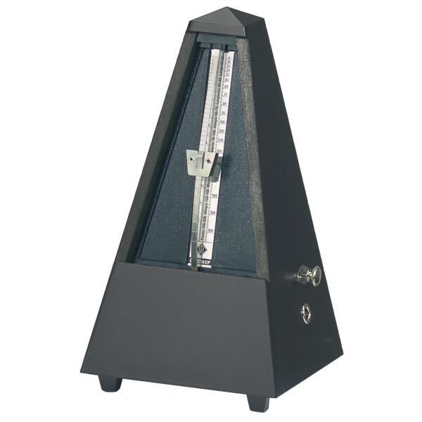 Wittner metronome pyramid shape 816M black. Frosted