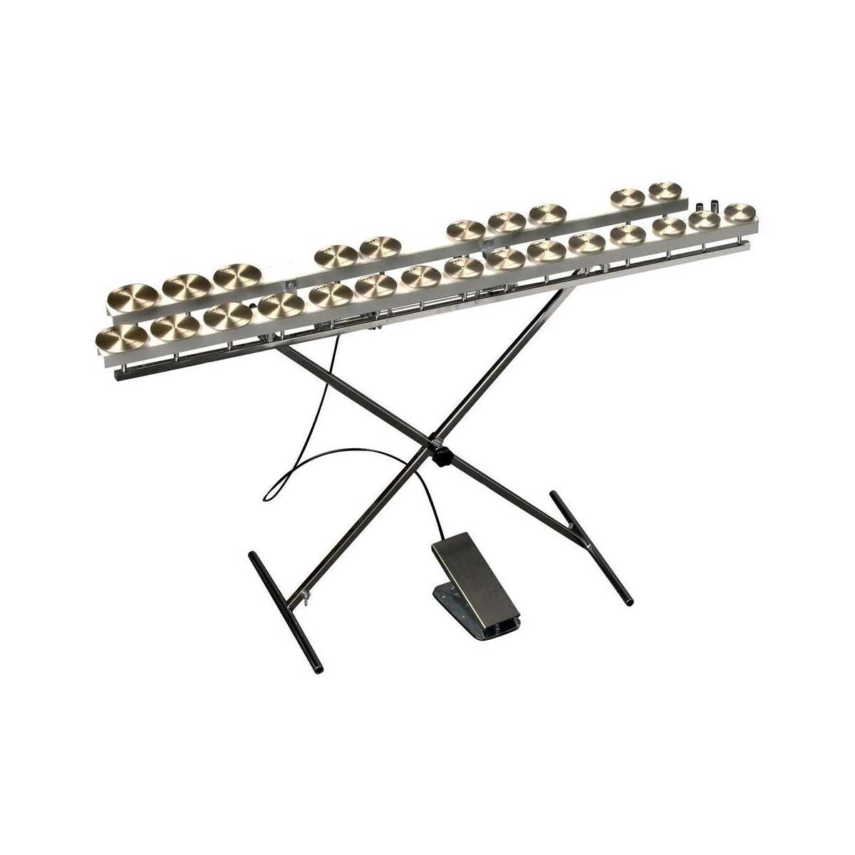 Paiste Crotales Symphony dampening system for 2 octaves F6-F