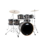 DW PDP Concept M Satin Charcoal 22 BD 7pc