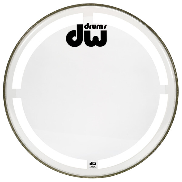 DW 18" Coated Clear Bass