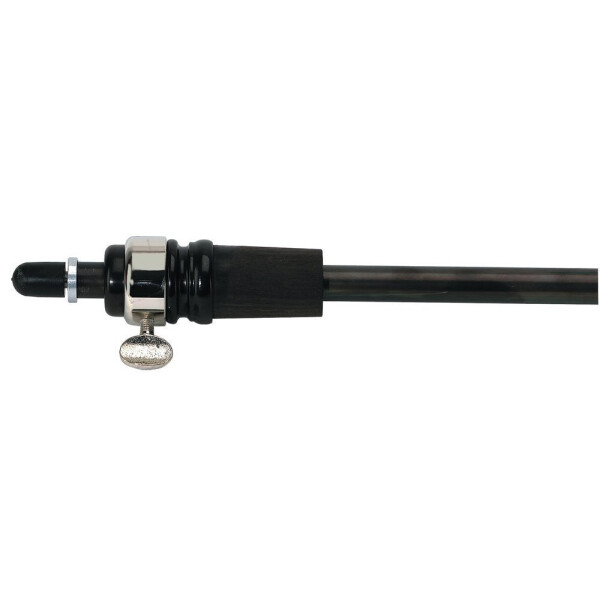 Ulsa double bass endpin standard black rod 45 cm