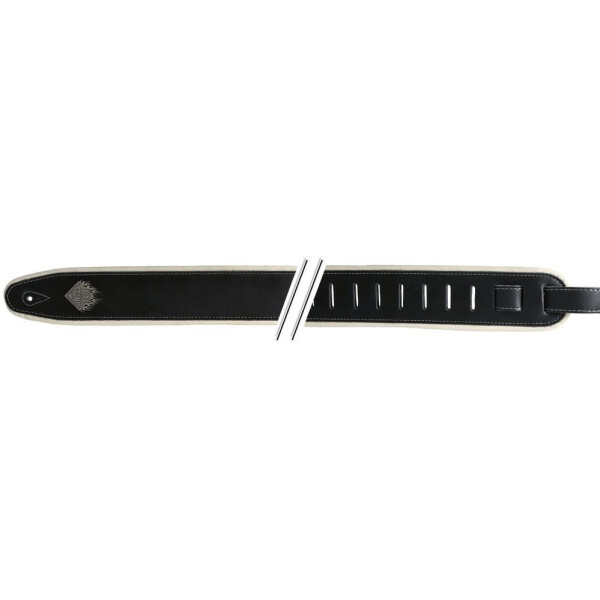 Gewa guitar strap F&S Comfort black/cream