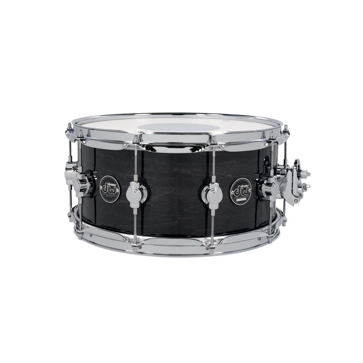 DW Performance Lacquer Ebony 6.5x14 box