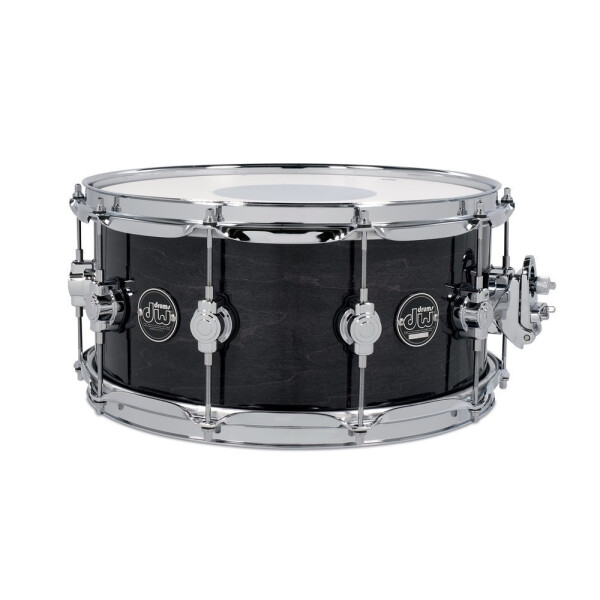 DW Performance Lacquer Ebony 6.5x14