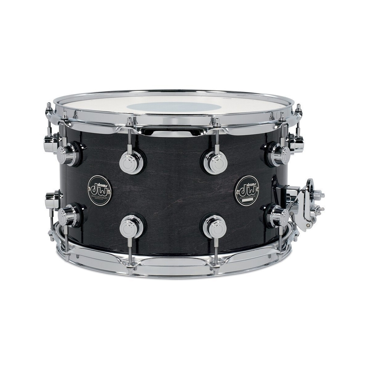 DW Performance Lacquer Ebony 08x14 box