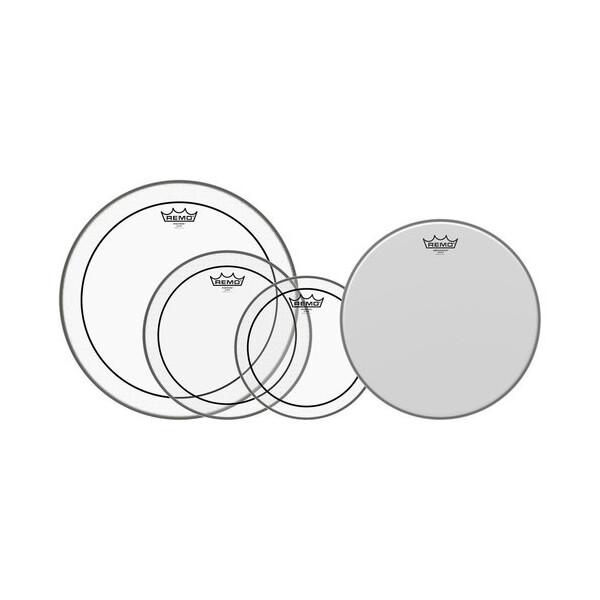 Remo Set Pinstripe Clear 0320-PS-GW