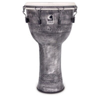 Toca Djembe Freestyle Mechanically Tuned SFDMX-14ASB Antique Silver