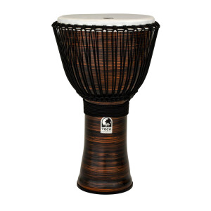 Toca Djembe Freestyle II Rope Tuned TF2DJ-14RB Dark Red