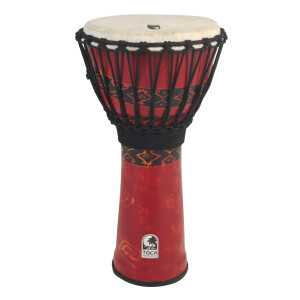 Toca Djembe Freestyle Rope Tuned SFDJ-12RP Bali Red
