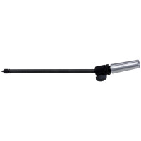 Steel hammer cello endpin carbon fiber