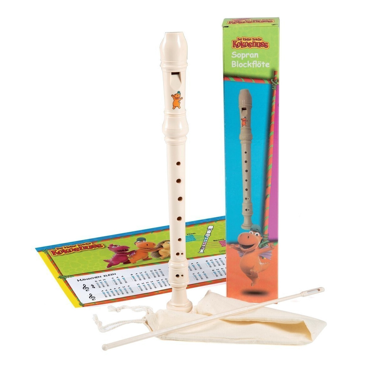 The Little Dragon Coconut Recorder ABS