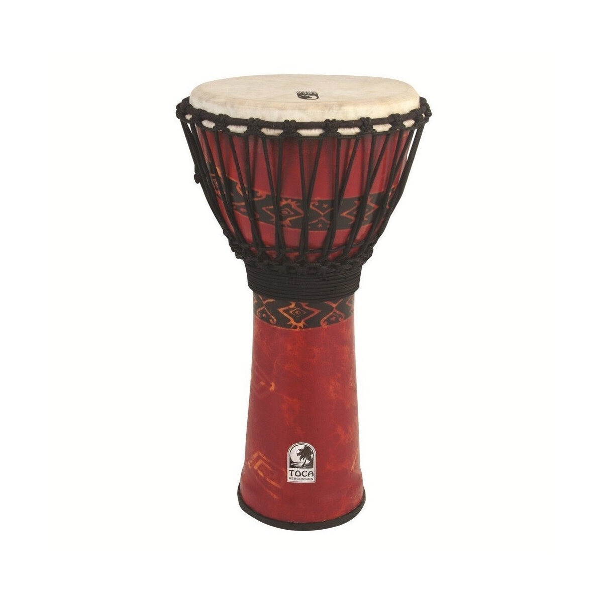 Toca Djembe Freestyle Rope Tuned SFDJ-9RP Bali Red