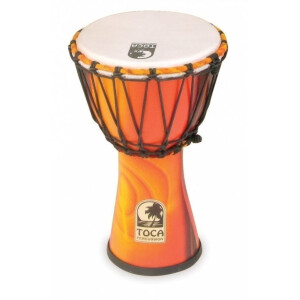 Toca Djembe Freestyle Rope Tuned SFDJ-9WP Woodstock Purple