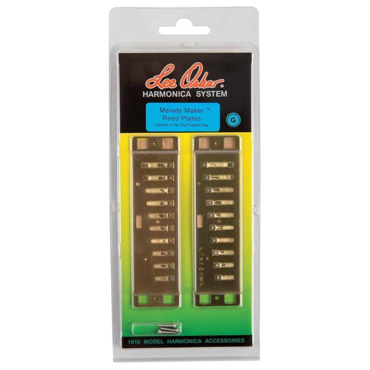 Lee Oskar replacement reed plates Melody Maker 1910MMRP G ma