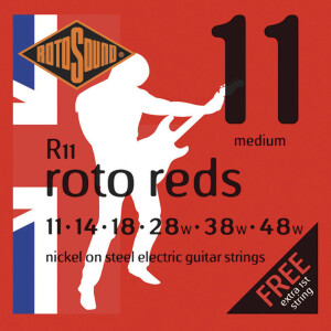Rotosound R11 Roto Red E-Git