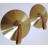 Rubner Cymbeln 10 cm, Silberbronze