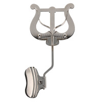 Gewa marching music holder for trombone, nickel-plated