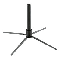 K&M flute stand 15232 black 1