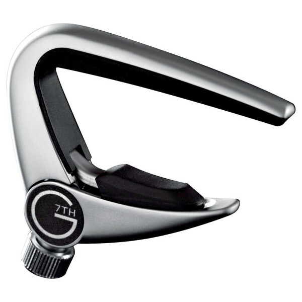 G7th capo Newport silver classical guitar
