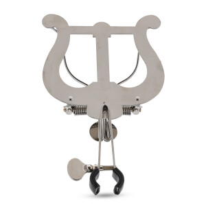 Gewa trumpet marching music holder, nickel-plated