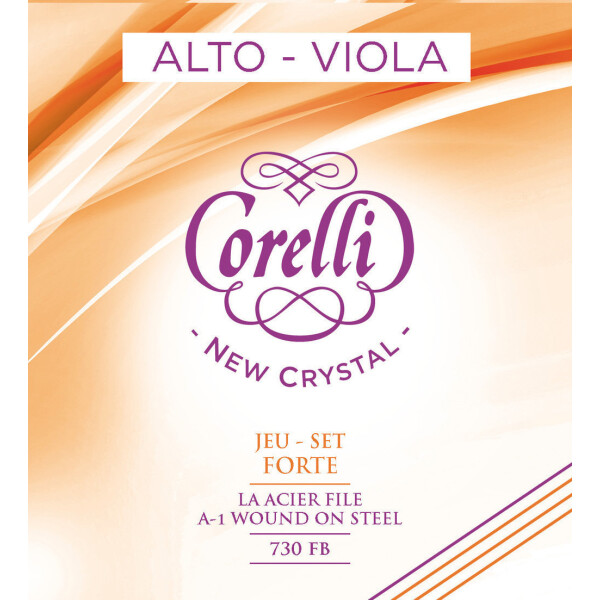 Corelli Viola-Saiten New Crystal Satz 730FB Forte