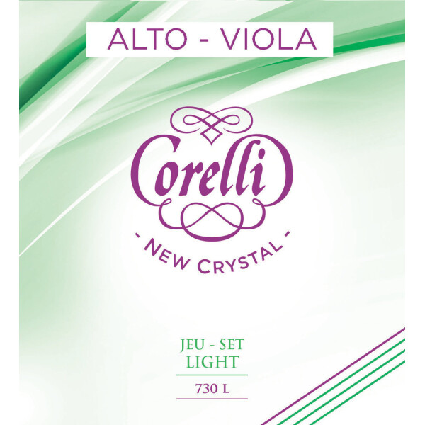 Corelli Viola-Saiten New Crystal Satz 730L Light