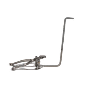 Gewa marching music holder for saxophone, nickel-plated