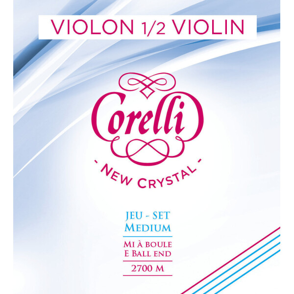 Corelli Violin-Saiten New Crystal 2700M 1/2