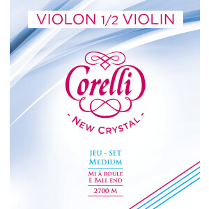 Corelli Violin-Saiten New Crystal 2700M 1/2