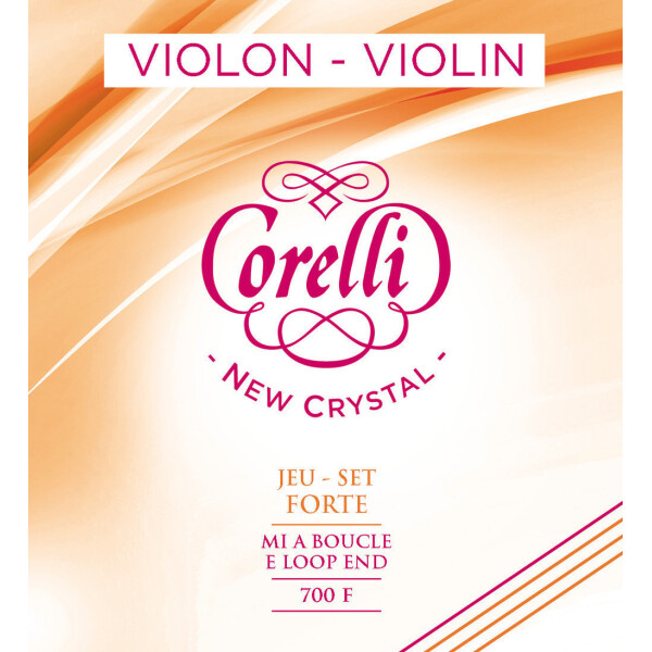 Corelli Violin-Saiten New Crystal 700F Forte
