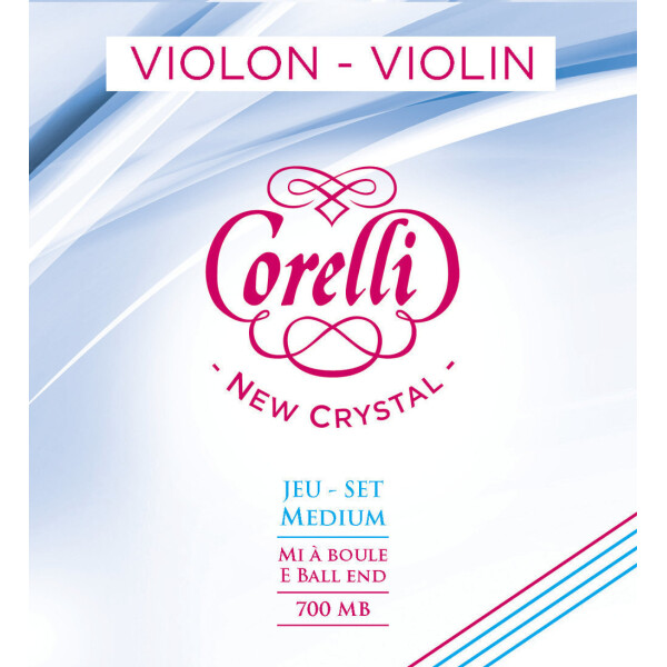 Corelli Violin-Saiten New Crystal 700MB Medium