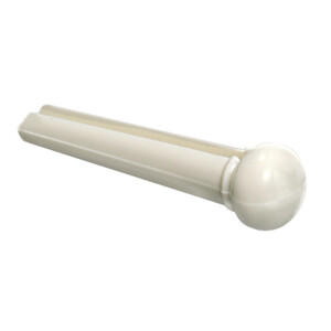 Gewa Stegstecker Weiß ohne Punkt