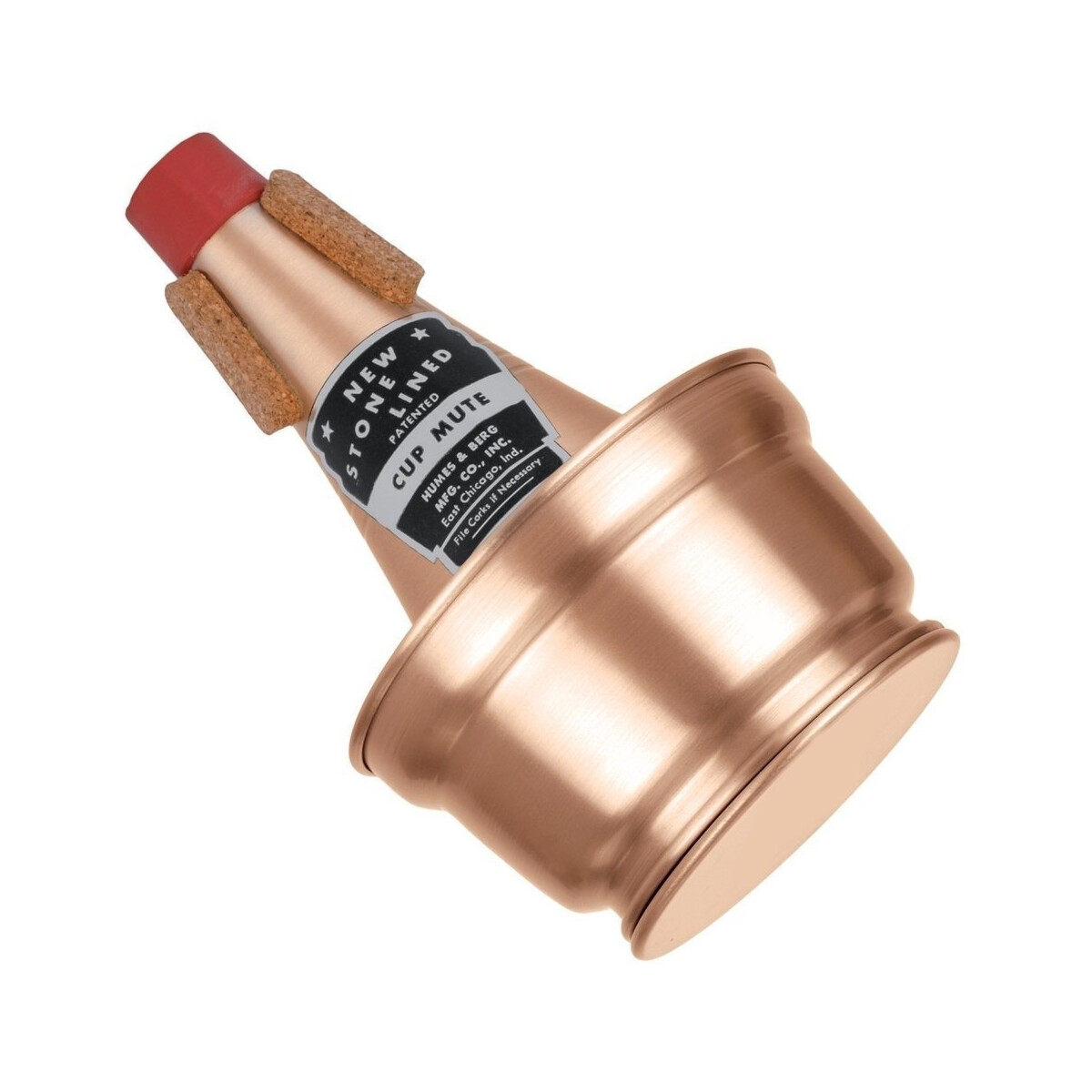 Humes & Berg Mute New Stone Lined Cu box