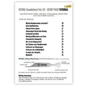 Seydel Soundcheck Vol. 3 Set Up Pack