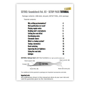 Seydel Soundcheck Vol. 3 Set Up Pack