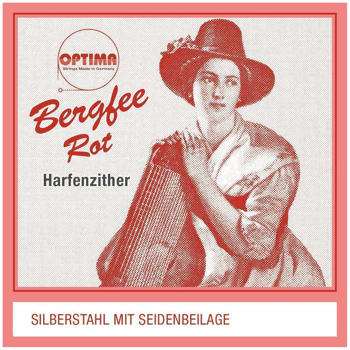 Optima 1221.WS36 Steel Red 36-string box