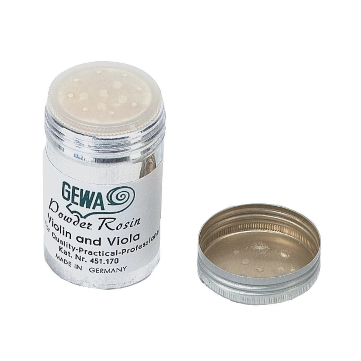 Gewa Rosin Powder Form In Shaker Tin box