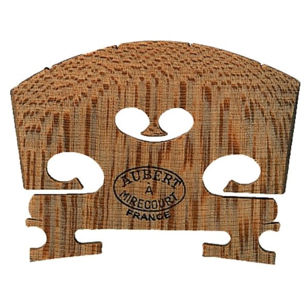 Aubert Violinsteg Ebenholzeinlage 4/4 Fußbreite 41,5