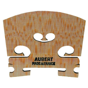 Aubert Violinsteg Spiegelholz 4/4 Fu&szlig;breite 41,5