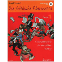 Die fröhliche Klarinette Band 1 (+Online Audio)