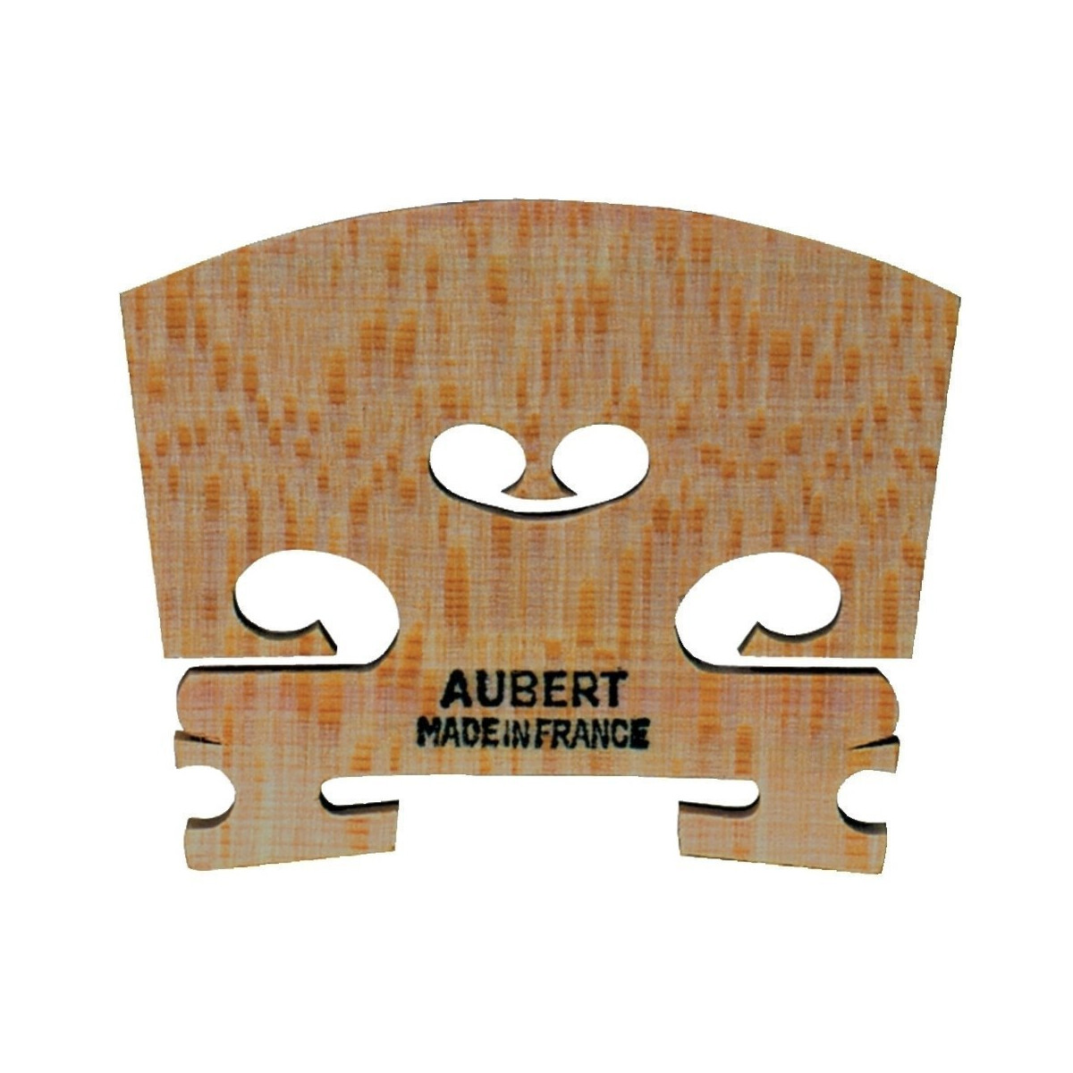 Aubert violin bridge mirror wood 3/4 foot width 38