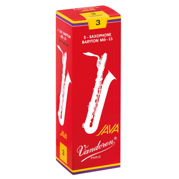 Vandoren Blatt Baritone Saxophone Java Filed Red 3