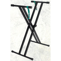 Spread & Music keyboard stand KS-2 double braced black height adjustable
