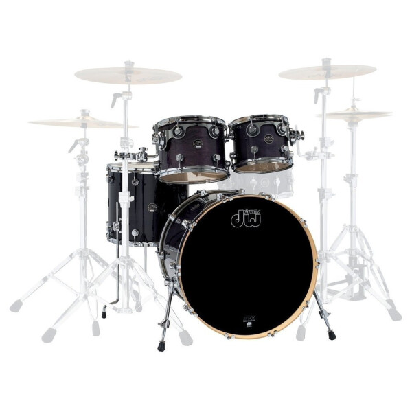 DW Performance Lacquer Ebony 22 BD 4pc
