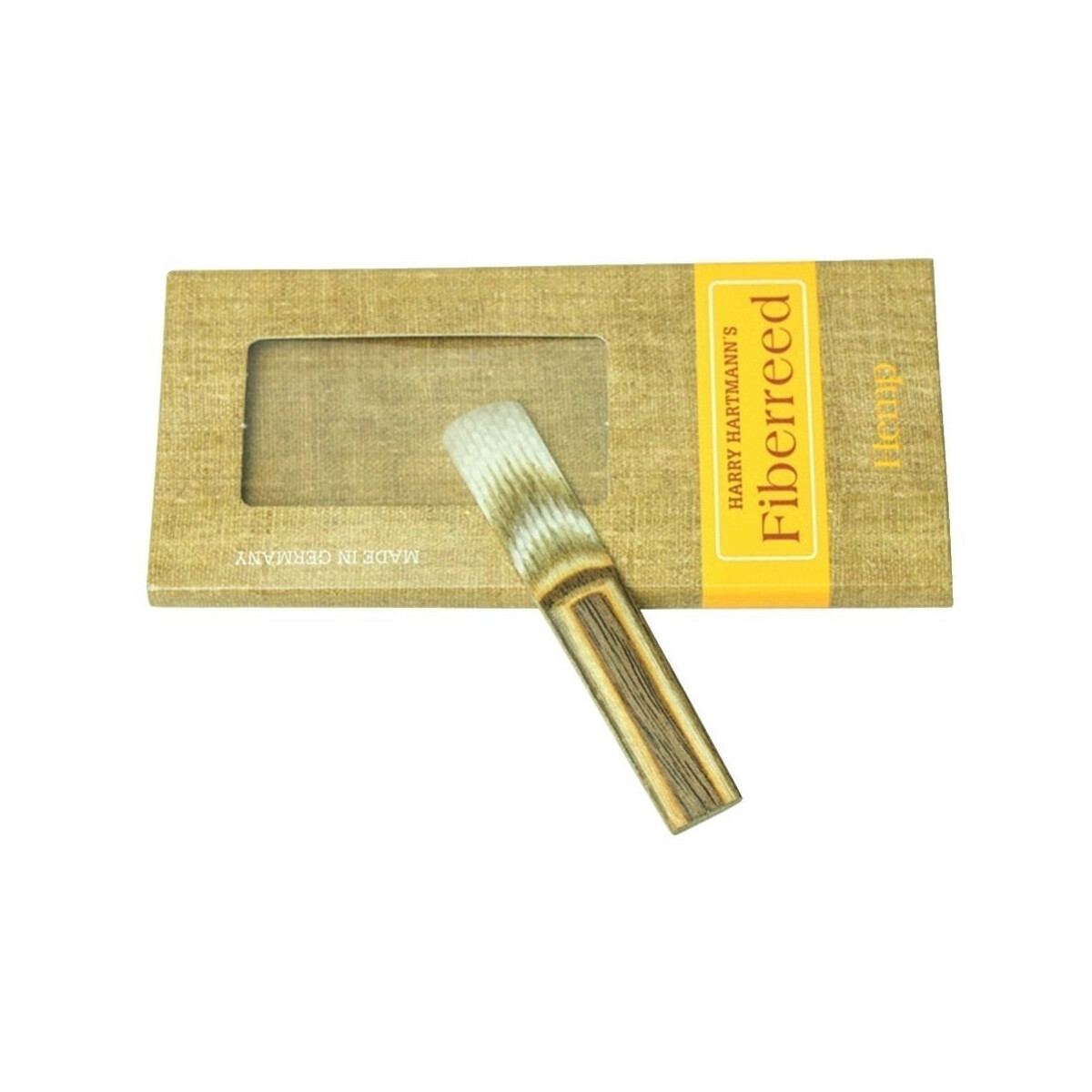 Fiberreed reed Bb clarinet Hemp MS box